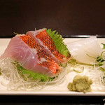 しんぽ - 金目鯛 と 墨烏賊