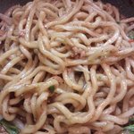 麺屋彩々 - 混ぜるとこんな感じ。