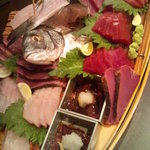 のどぐろ家 姫川 - コース料理（ホタルイカ沖漬け、朝どれ地魚旬の盛り合わせ）