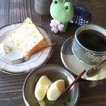 ぎゃらりー茶屋 膳 - デザート＆コーヒー（または紅茶）付きです
