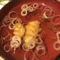 焼きふぐ 優ふく 北新地店 - お吸物、最後はだし茶漬けで〆