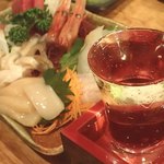 蒸汽船 - コップ酒＆刺盛り；色々喰ったｹﾄﾞ, 同道と話弾んで画像はコレ一枚にてのｽﾏｿ(^^;)ゞ @2019/03/28