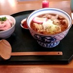 源氏家族 - 【2019.3.30(土)】ランチ鶏から醤油ラーメンセット969円