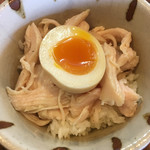 らーめん 三福 - 鶏塩めしミニ150えん  