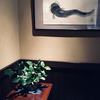 蕎麦懐石 無庵 - 二月上旬、椿は蕾