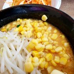 くるまやラーメン - コーンたっぷり