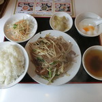 Ajiou - ニラと豚レバ炒め