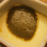 日本料理 晴山 - 盛合せ　鮑肝茶碗蒸し　アップ