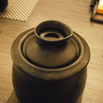 日本料理 晴山 - 最初の日本酒　黒龍１合徳利