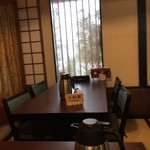 Tomimatsu Unagiya - テーブル席