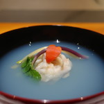 日本料理 幸庵 - 蛤の真薯椀アップ