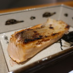 日本料理 幸庵 - 海鱒の塩焼きアップ