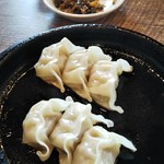 久留米ラーメン 和ノ吉 - 鉄鍋餃子