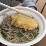 酒々井パーキングエリア(上り車線)スナックコーナー - 料理写真:天ぷらそば