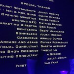 Ultraviolet by Paul Pairet - エンドロール