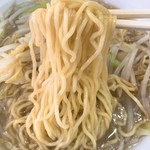 餃子舗  三久 - 野菜いっぱいタンメンの麺