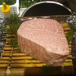 和牛 まつした - ■まつしたお任せ160g 8500＋ｼｬﾄｰﾌﾞtﾘｱﾝ 50ｇ 3400＋生ﾋﾞｰﾙ7802＋ｽﾊﾟｰｸﾘﾝｸﾞﾜｲﾝ ｶﾞｳﾞｧ 5000＋ｺｰｽﾎﾙﾓﾝ5002＝19,460円 2019年03月