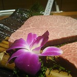 和牛 まつした - ■まつしたお任せ160g 8500＋ｼｬﾄｰﾌﾞtﾘｱﾝ 50ｇ 3400＋生ﾋﾞｰﾙ7802＋ｽﾊﾟｰｸﾘﾝｸﾞﾜｲﾝ ｶﾞｳﾞｧ 5000＋ｺｰｽﾎﾙﾓﾝ5002＝19,460円 2019年03月