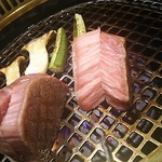 和牛 まつした - ■まつしたお任せ160g 8500＋ｼｬﾄｰﾌﾞtﾘｱﾝ 50ｇ 3400＋生ﾋﾞｰﾙ7802＋ｽﾊﾟｰｸﾘﾝｸﾞﾜｲﾝ ｶﾞｳﾞｧ 5000＋ｺｰｽﾎﾙﾓﾝ5002＝19,460円 2019年03月