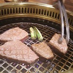 和牛 まつした - ■まつしたお任せ160g 8500＋ｼｬﾄｰﾌﾞtﾘｱﾝ 50ｇ 3400＋生ﾋﾞｰﾙ7802＋ｽﾊﾟｰｸﾘﾝｸﾞﾜｲﾝ ｶﾞｳﾞｧ 5000＋ｺｰｽﾎﾙﾓﾝ5002＝19,460円 2019年03月