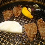 和牛 まつした - ■まつしたお任せ160g 8500＋ｼｬﾄｰﾌﾞtﾘｱﾝ 50ｇ 3400＋生ﾋﾞｰﾙ7802＋ｽﾊﾟｰｸﾘﾝｸﾞﾜｲﾝ ｶﾞｳﾞｧ 5000＋ｺｰｽﾎﾙﾓﾝ5002＝19,460円 2019年03月