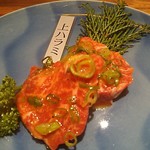 和牛 まつした - ■まつしたお任せ160g 8500＋ｼｬﾄｰﾌﾞtﾘｱﾝ 50ｇ 3400＋生ﾋﾞｰﾙ7802＋ｽﾊﾟｰｸﾘﾝｸﾞﾜｲﾝ ｶﾞｳﾞｧ 5000＋ｺｰｽﾎﾙﾓﾝ5002＝19,460円 2019年03月