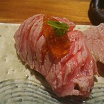 和牛 まつした - ■まつしたお任せ160g 8500＋ｼｬﾄｰﾌﾞtﾘｱﾝ 50ｇ 3400＋生ﾋﾞｰﾙ7802＋ｽﾊﾟｰｸﾘﾝｸﾞﾜｲﾝ ｶﾞｳﾞｧ 5000＋ｺｰｽﾎﾙﾓﾝ5002＝19,460円 2019年03月