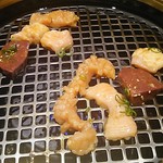 和牛 まつした - ■まつしたお任せ160g 8500＋ｼｬﾄｰﾌﾞtﾘｱﾝ 50ｇ 3400＋生ﾋﾞｰﾙ7802＋ｽﾊﾟｰｸﾘﾝｸﾞﾜｲﾝ ｶﾞｳﾞｧ 5000＋ｺｰｽﾎﾙﾓﾝ5002＝19,460円 2019年03月