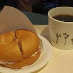 イデーカフェ パルク - ベーグルサンドイッチ