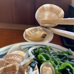 丸亀製麺 - あさり　アップ