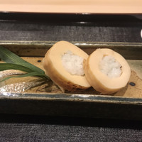津の守坂 小柴 - 筍のお寿司