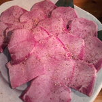 炭の家 - 特上牛タン塩