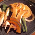 炭の家 - 野菜焼き