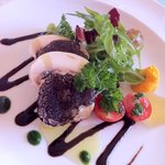 アルブル ヴェール - 前菜（きのこのテリーヌ）