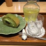 和カフェ Tsumugi - 冷茶とセットで♪