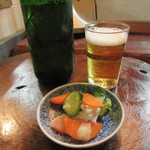 TAHOE - ハートランドビールとお通し