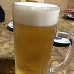 鳥好 - 生ビール。美味しい◎