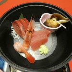 普通のお刺身もあります