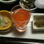 追分温泉 - 食前酒とその他
