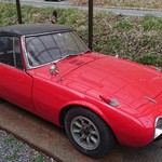 追分温泉 - アンティークカー