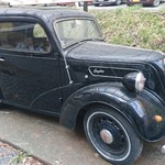 追分温泉 - アンティークカー