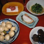 亀の井別荘 - 酒の肴