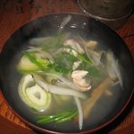 亀の井別荘 - 地鶏スープ