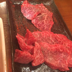 南九州産黒毛和牛 焼肉ホルモン 島津 - ローズ盛り合わせ