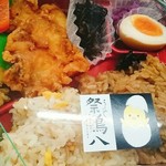 とりめし 祭鳥八 - 鶏天が１種類しか写ってない！