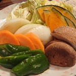 Dandan Ya - 野菜焼き盛り合わせ。