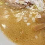 らぁめん 一福 - このスープ。侮ることなかれ。
