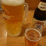 とりどーる - ビール大、ノンアルコールビール