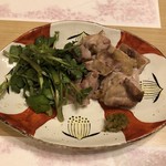 旬菜 おぐら家 - 大山鶏の炭火焼