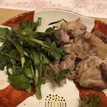 旬菜 おぐら家 - 大山鶏の炭火焼